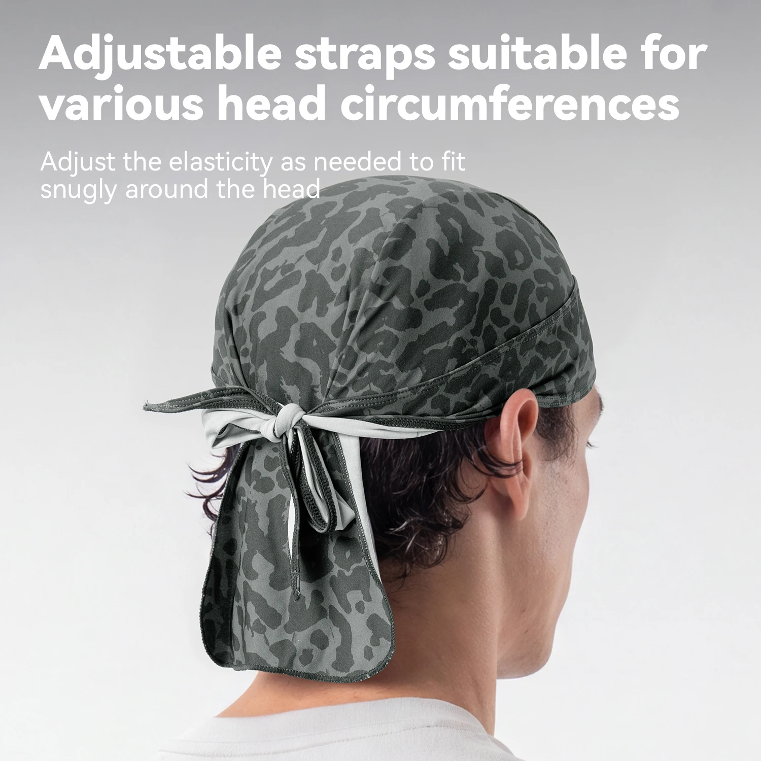 ROCKBROS Ice Silk Sunscreen Hood Refreshing Breathable UPF50+ Efficient Sun Protection Adjustable Cycling Hiking Fishing Summer