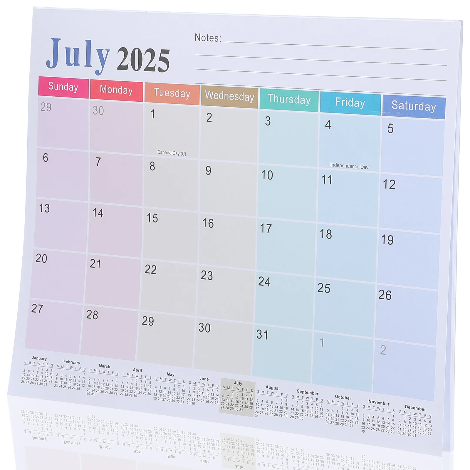 

18pcs 18-Month Refrigerator July 2025 To December 2026 Large Grid Planner Schedules Reminders Magnetic Monthly Planner For
