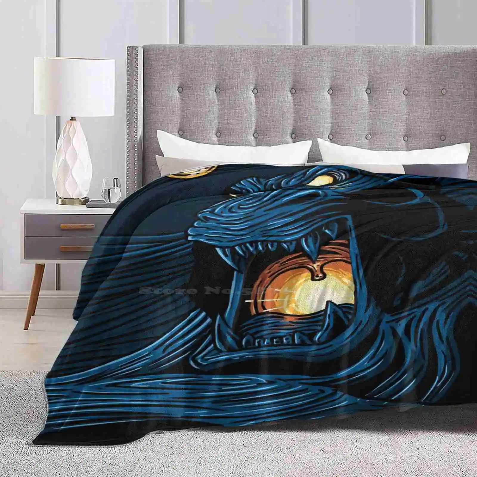 Cave Of Wonders New Selling Custom Print Flannel Soft Blanket Aladdin Cave Of Wonders Graphic Desert Lamp Genie Jasmine Jafar