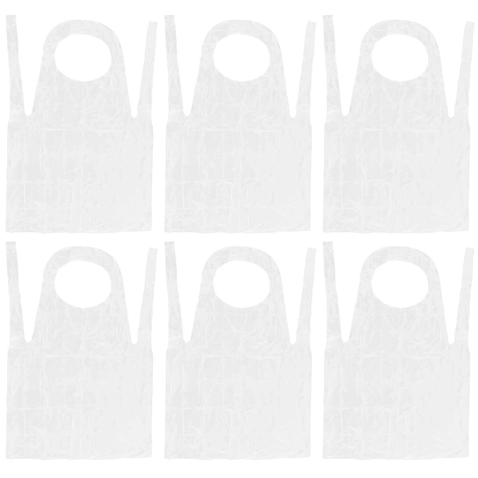 

25pcs Waterproof Disposable Cooking Aprons Kitchen Supplies Transparent Durable Premium Quality Pure Color Design For Home