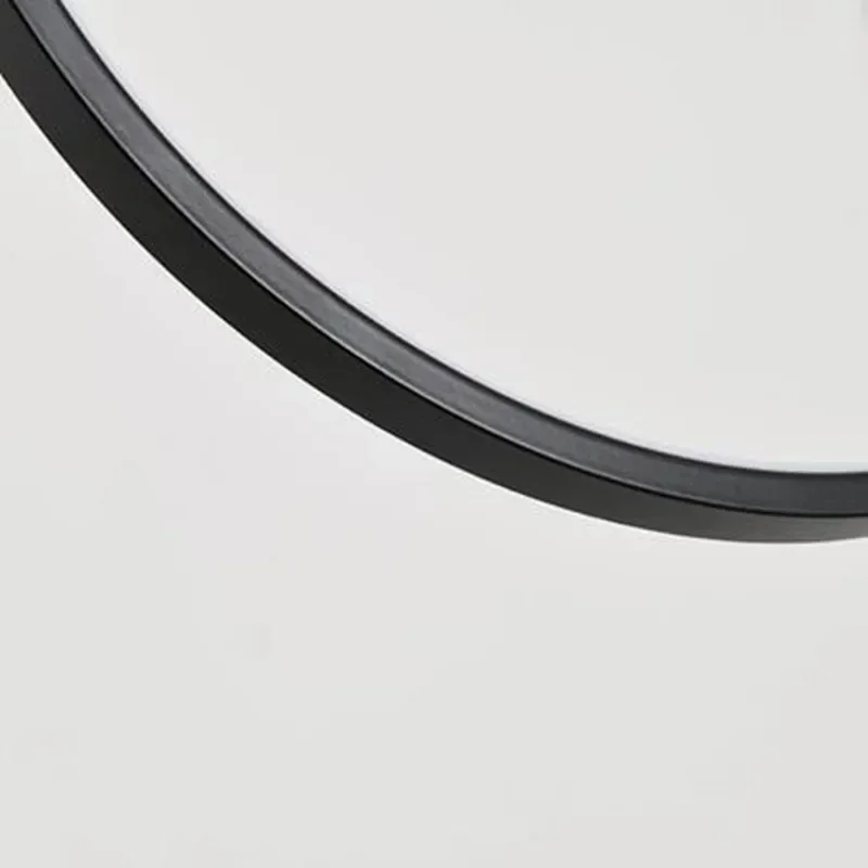 

Modern Minimalist Circle Pendant LED Chandelier Black/Gold/White for Kitchen Living Room Indoor Lighting - Energy Efficient