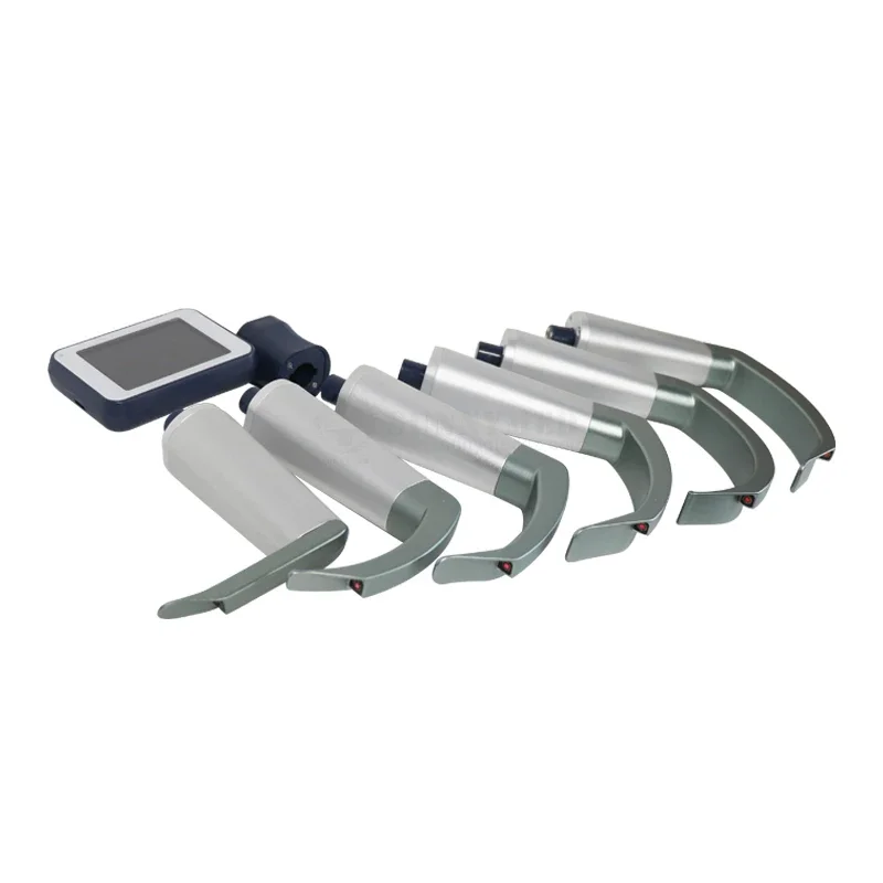 SY-P020N Low price Laryngeal Mirror Laryngoscope with camera Video Intubation Laryngoscope Set