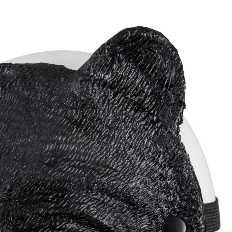 Y5GC Half Face Bear Bear Cosplay Mặt nạ cho các bữa tiệc của Carnivals Super