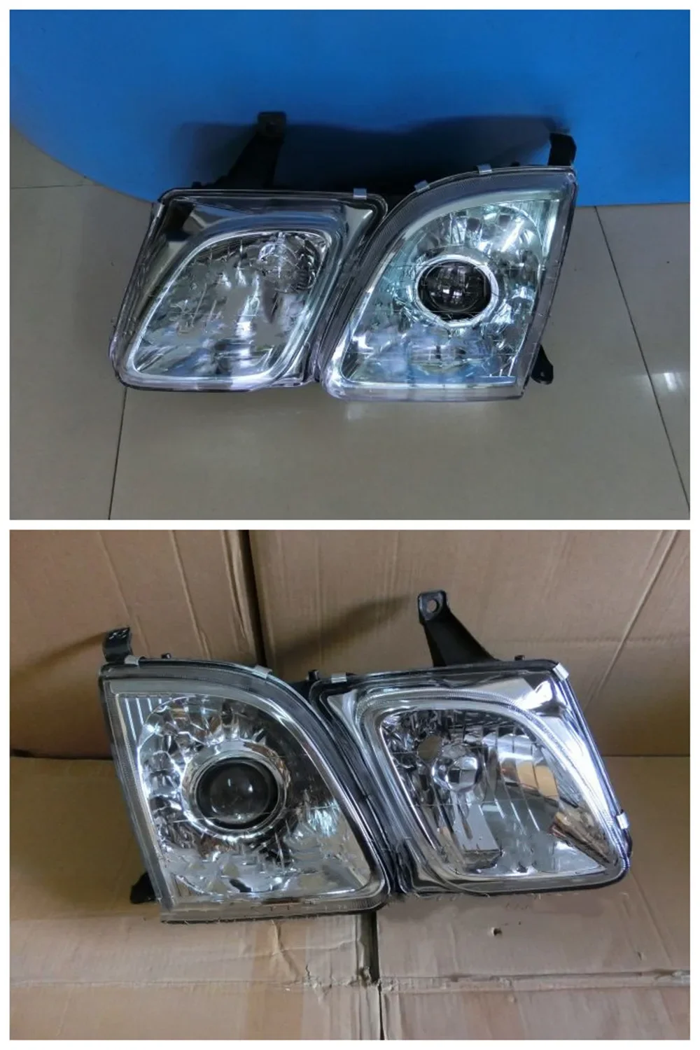 LED headlight headlamp angel eyes Assembly drl daytime running lamp for Lexus LX470 altezza LX470 98-08 автомобильные товары