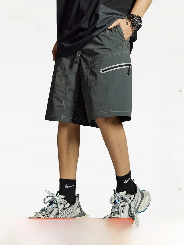 

Мужские повседневные рабочие шорты GuukaTech: быстросохнущие, охлаждающие, спортивные, длиной 5 дюймов, свободного кроя, модные, в городском стиле