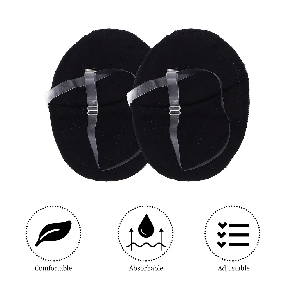 وسادات تحت الإبط قابلة لإعادة الاستخدام من البوليستر للنساء وسادة الإبط للصيف والرياضات الخارجية والجري والركض المحمولة