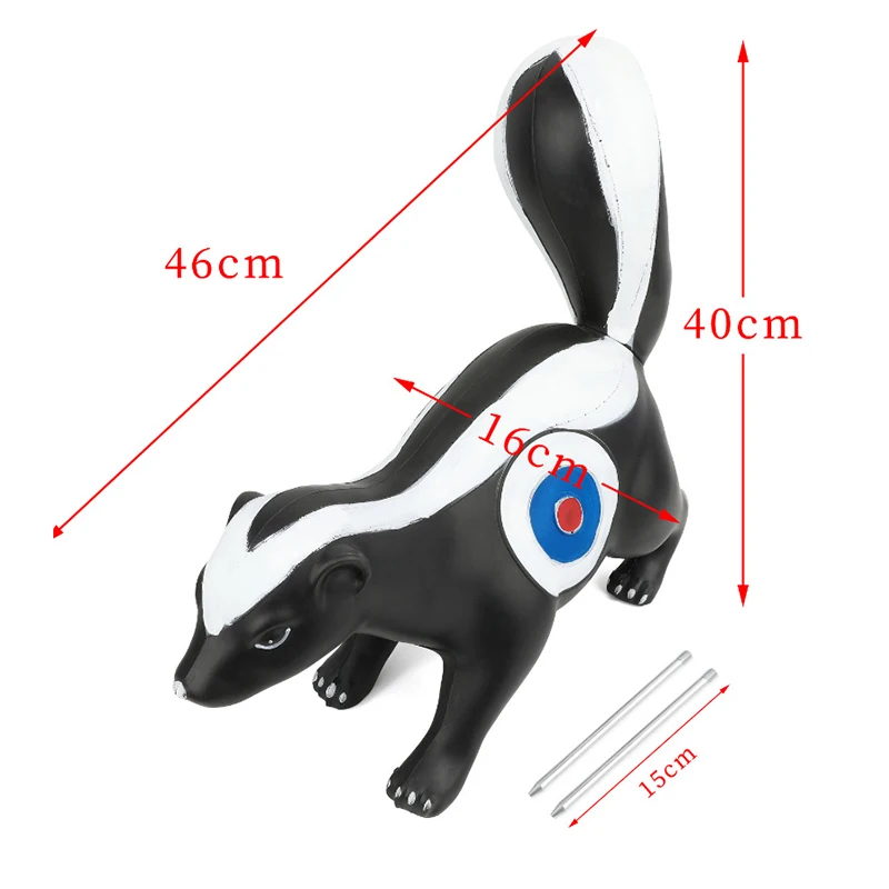 Imagem -06 - Animal Shooting Target For Outdoor Shooting Alvo para Caça Acessórios de Tiro Alvo para Treinamento Tiro com Arco Animal 3d