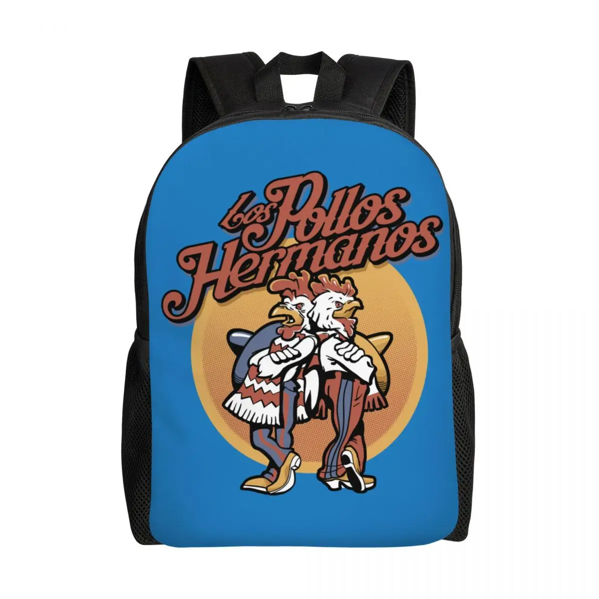 

Funny Breaking Bad Travel Backpack Women Men School Laptop Bookbag Los Pollos Hermanos College Student Daypack Bags