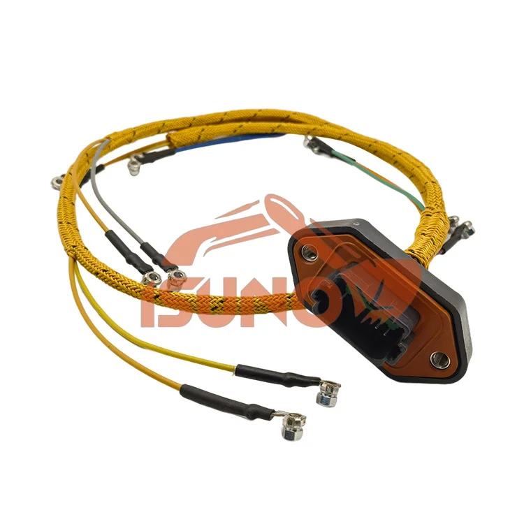 ISUNO 418-7614 Engine Injector Wire Harness Assembly for E345C E345D WHEEL-TYPE LOADER 966H 980C 972H 980F