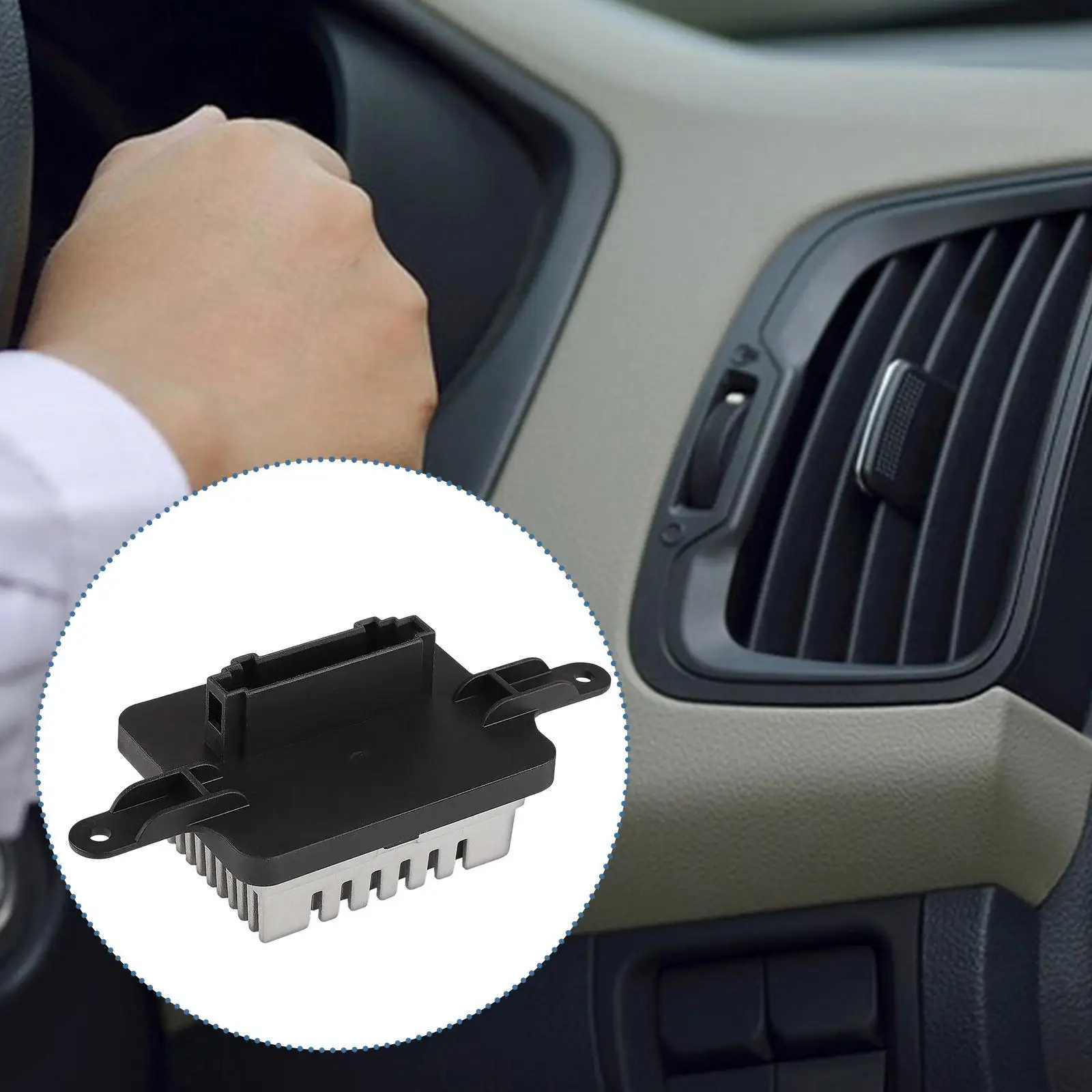 

Резистор двигателя вентилятора отопителя 6441CQ, прочная сменная деталь, высокая производительность, для Peugeot 3008 5008, Citroen DS5