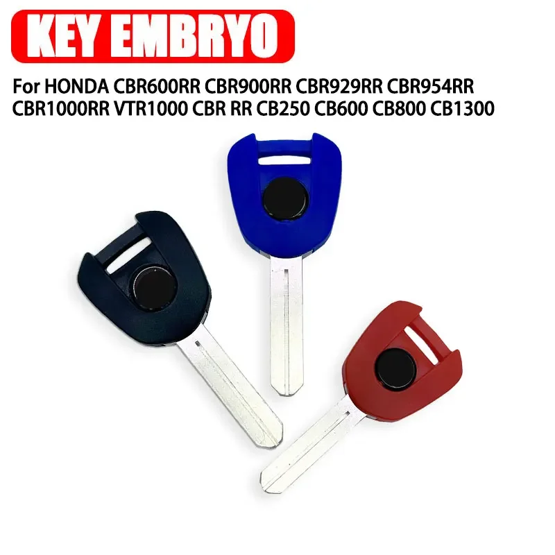 

For HONDA CBR600RR CBR900RR CBR929RR CBR954RR CBR1000RR VTR1000 CBR RR CB250 CB600 CB800 CB1300 Motorcycle Blank Key Uncut Blade