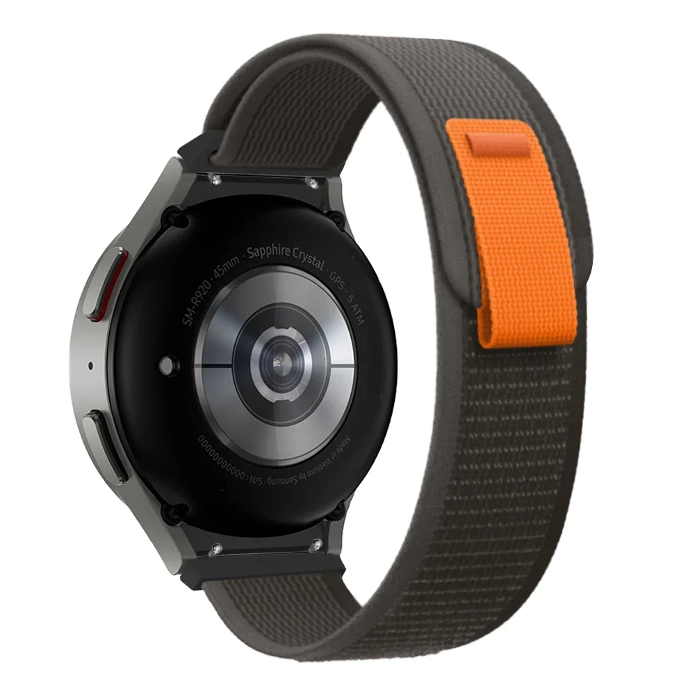 Cinturino in nylon Trail Loop per Samsung Galaxy Watch 7 6 5 4 44mm 40mm 5 Pro 45mm cinturino comodo orologio 6 4 Classic 47mm 46mm Correa