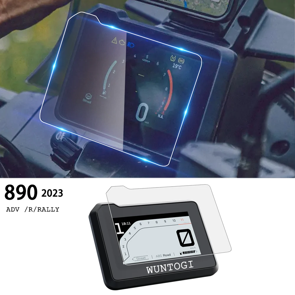 

Новые аксессуары для мотоциклов, защита приборной панели от царапин, пленка для приборной панели 2023 для приключений R/Rally 890