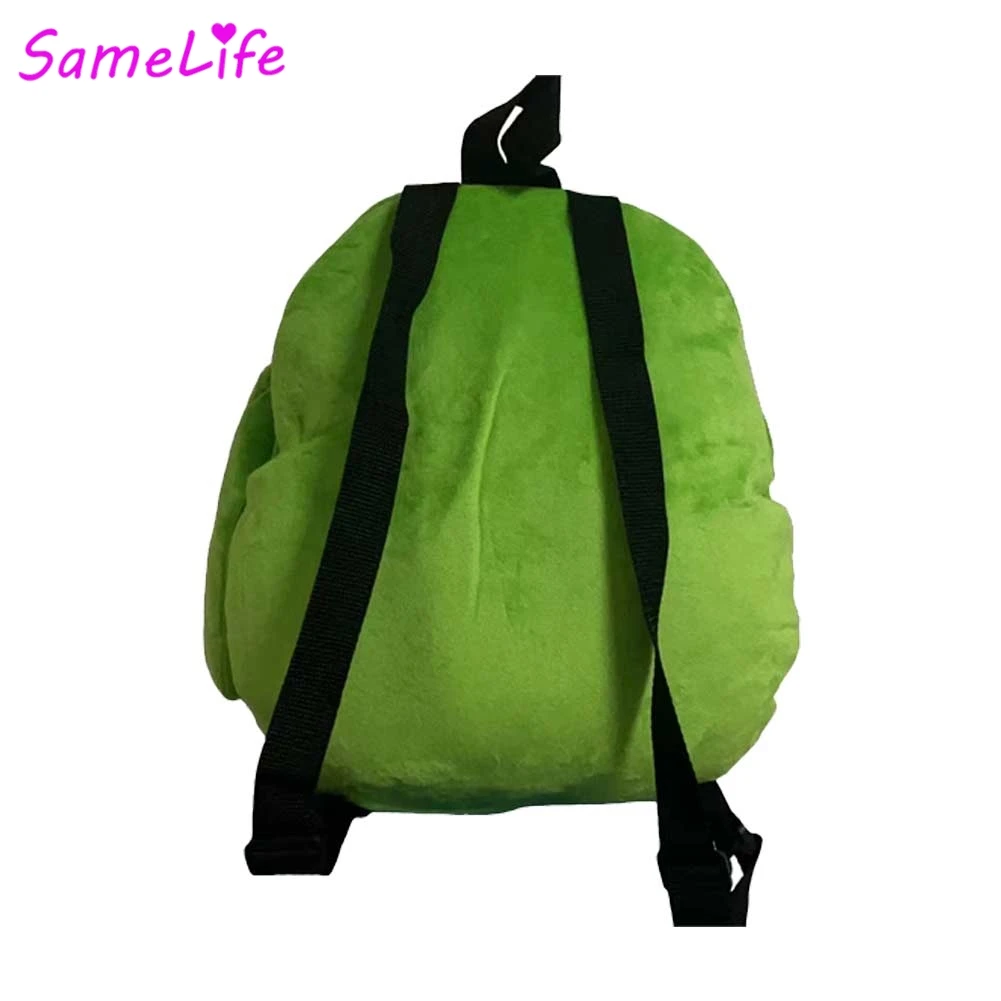 Mochila Green Ghost Slimer, bolsa de fantasía para Cosplay, disfraz de película Buster, accesorios de disfraz, regalo de utilería de juego de rol para Halloween para niños y hombres