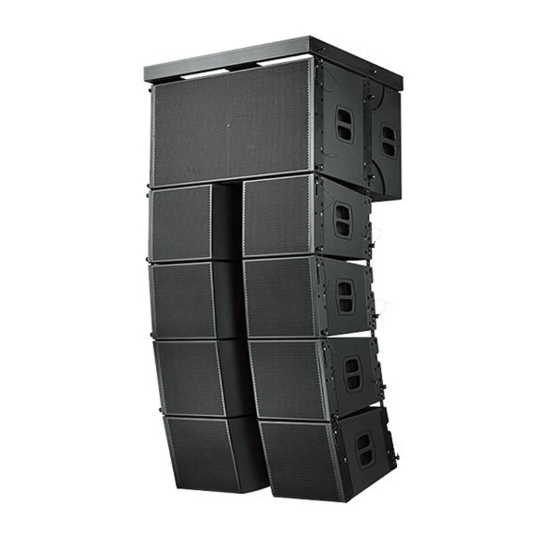 Line Array Speaker Double 8 Inch Two Ways Passive Line Array Powered Speakers Professional Stage Audio Surround Sound System