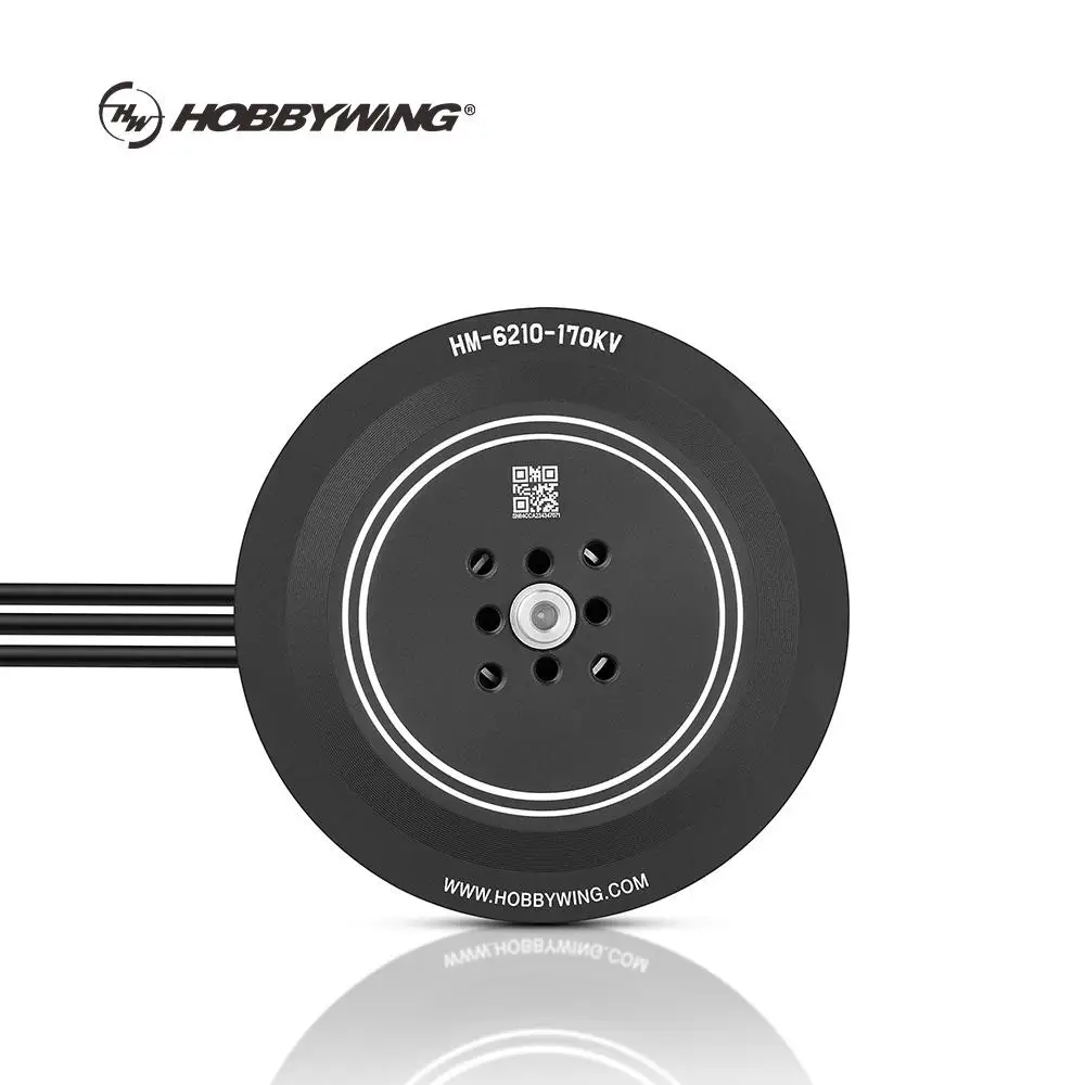 HobbyOO- Moteur de importateur sans balais, moteur de importateur industriel, moteur 4 axes, poussée UAV, 6210 ~ 2.5 kg, HM 3.5 HP 170KV 12S IP45 9.0-11.0kg