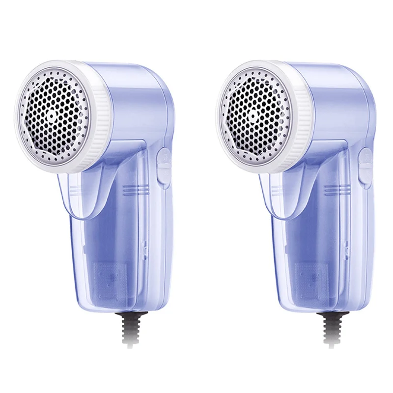 

【PLAISIR】2X Electric Lint Removers Clothes Lint Fabric Trimmer Hairball Epilator Sweater Clothes Lint Remover Fuzz Shaver