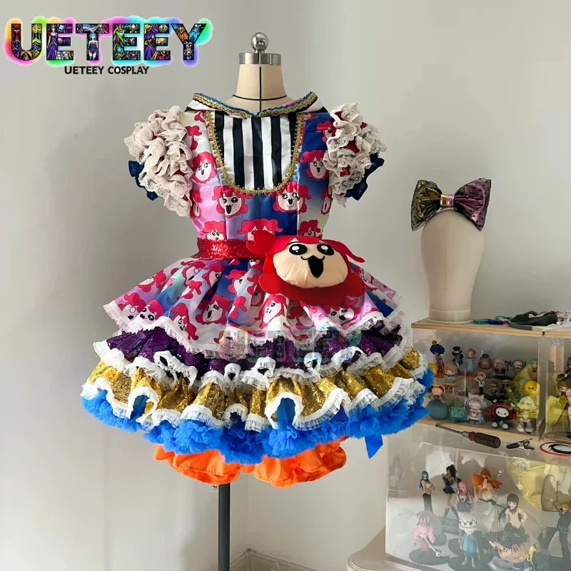 

UETEEY Anime Lovelive! Kurosawa Ruby Game Suit Lovely Dress SJ Uniform Cosplay Costume Halloween Party Outfit