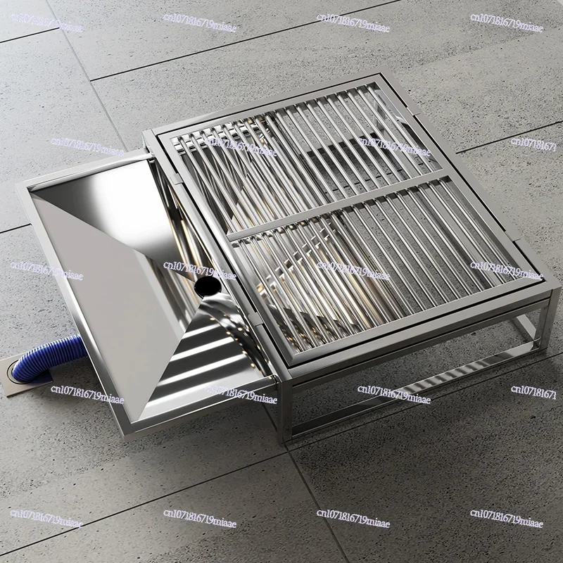 Toilet Medium and Large Dogs Can Be Flushed and Drained, Straight To The Sewer, Hot Sales Stainless Steel Full Square Tube Dog