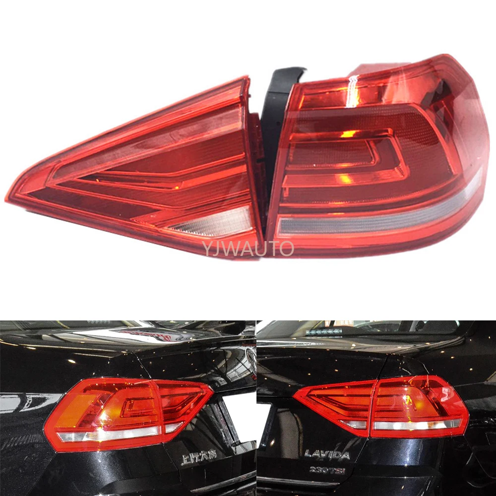 

Tail Lamp For Volkswagen VW Lavida 2015~2017 Car Light Assembly Rear Tail Light Turning Signal Brake Lamp Warning Bumper Light