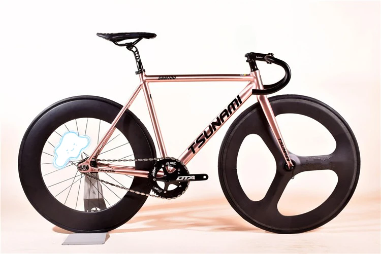 Tsunami Fixed Gear Bike SNM100 Aluminum Alloy Frame Single Speed