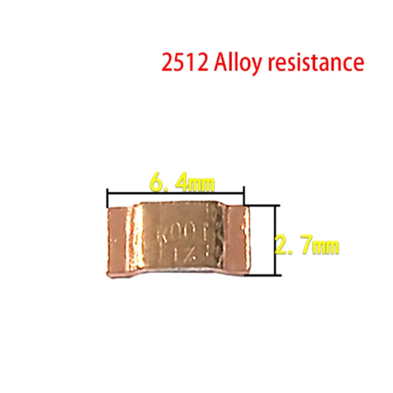 10PCS 2512 3920 5930 SMD Manganês Cobre Amostragem Liga Resistência 3W 4W 5W 7W 1MR 2MR 3MR 4MR 5MR 0,2 0,3 0,5 0,82 1,5MR 2.5MR