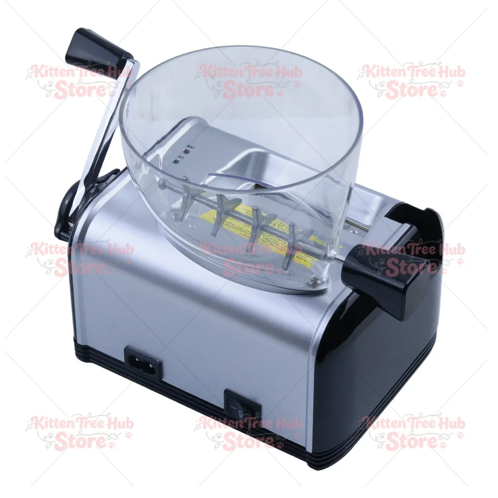 Electric Cigarette Rolling Machine Automatic 8mm Stainless Steel Tobacco Injector 110V 220V with Case for DIY Smoking Accessorie