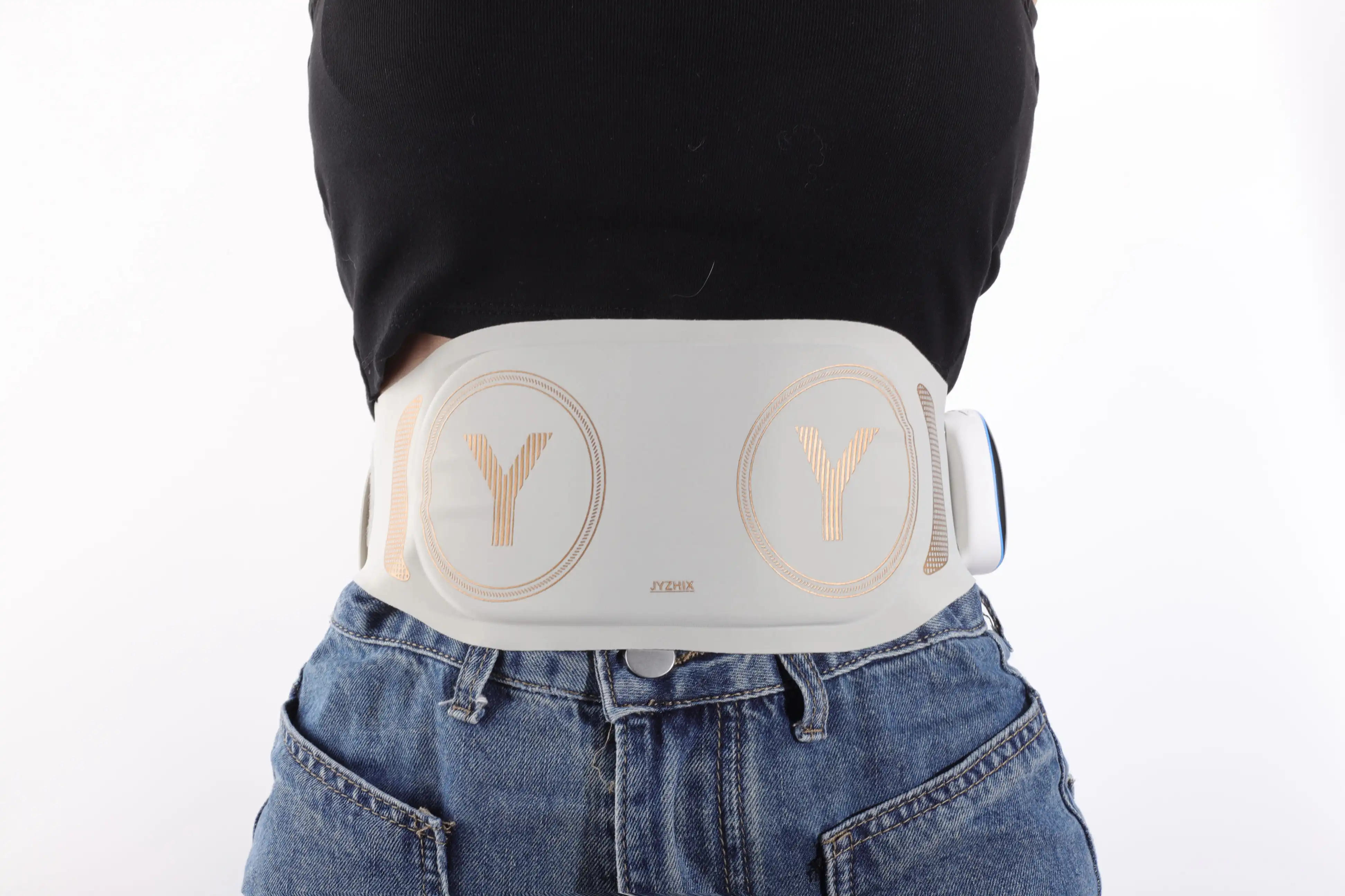 2026new Factory Cost EMS Waist and Abdominal Massage Band Waist Trainer Massage Belt X5 Wireless Charging Massage Belt view 3