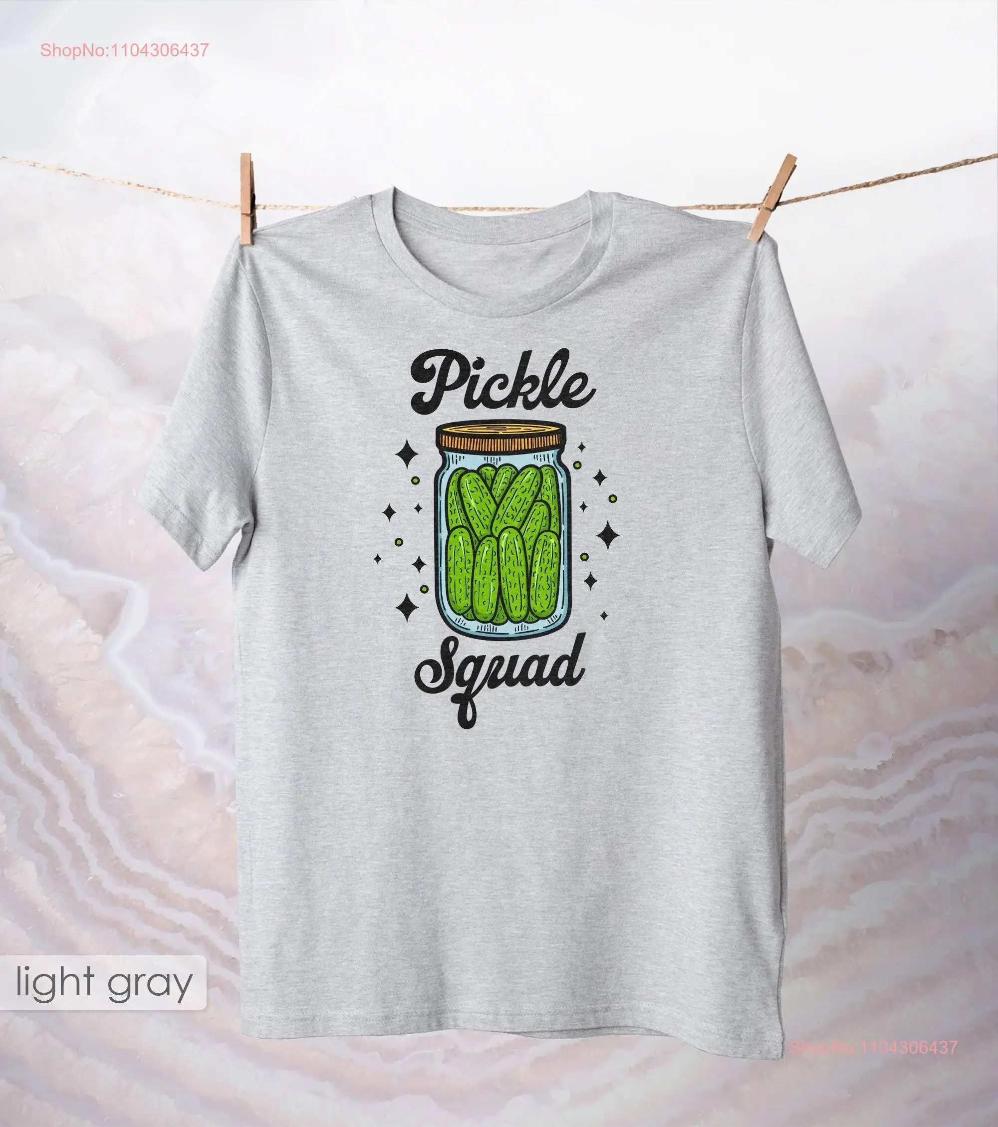 Pickle Squad T Shirt Funny Vegan Apparel Vegetable Cucumber Clothing Foodie Top Farming Team Bridal Party Dill