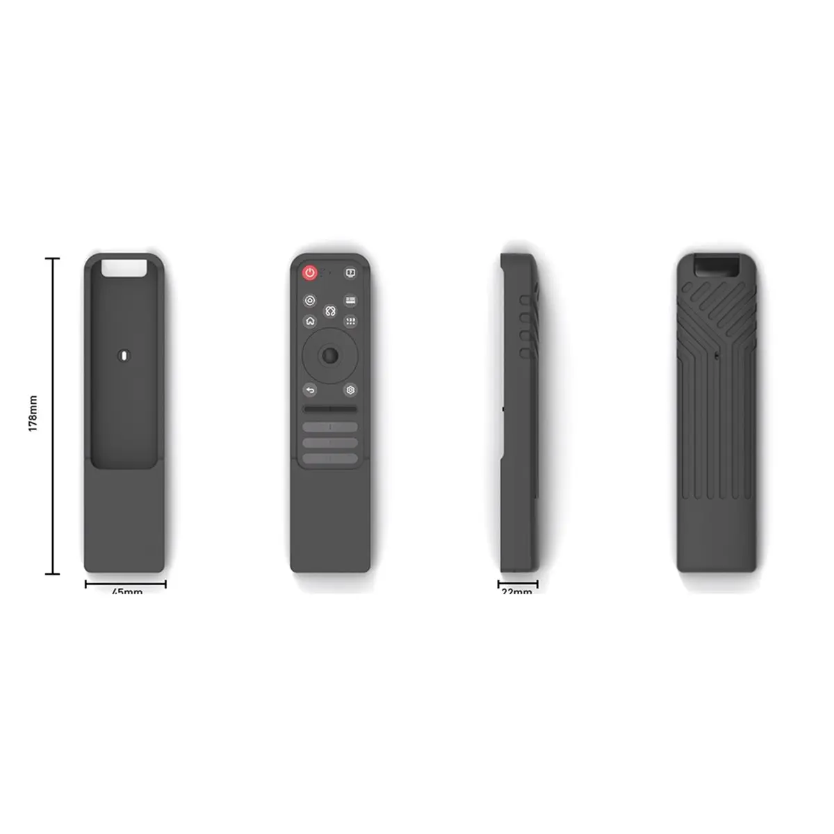 N05R Silicone Cover Case for MR25GA Remote 2025 OLED Smart TV C5 B5 G5 M5 Protective Remote Control Sleeve Shockproof