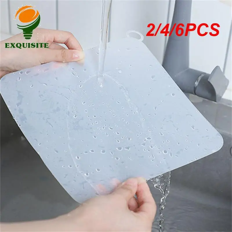 2/4/6PCS Drain Core Deodorizer Not Easy Deformation Anti-odor Artifact Square Design 6 Specifications Household Accessories