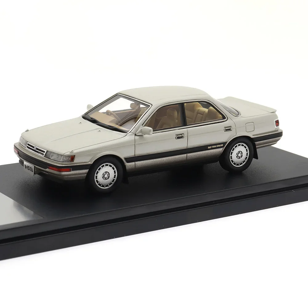 Hi-story Brand 1:43 Car Model TOYOTA  VISTA HARDTOP 2000GT 1987 Edition Model Resin High Simulation Vehicle Toys Collection