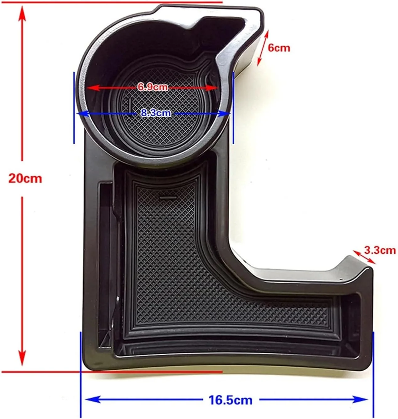 Car Gear Shifter Storage Box Center Console Stowing Tidying Organizer Insert Tray For Suzuki Jimny 2019-2025 Accessories