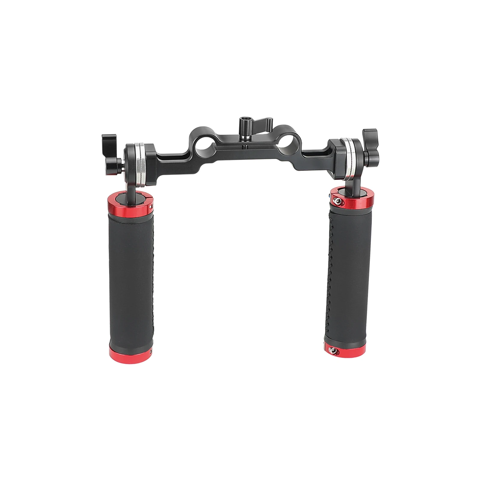 

SZRIG ARRI Rosette Handgrips Aluminium Rubber Handheld Handle With Dual 15mm Railblock For DLSR Camera Shoulder Mount Rig