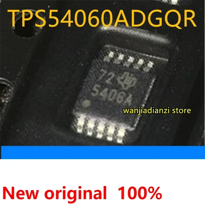 1pcs New original TPS54060ADGQR MSOP-10 step-down converter chip spot supply TPS54060ADGQ TPS54060A TPS54060 MSOP10