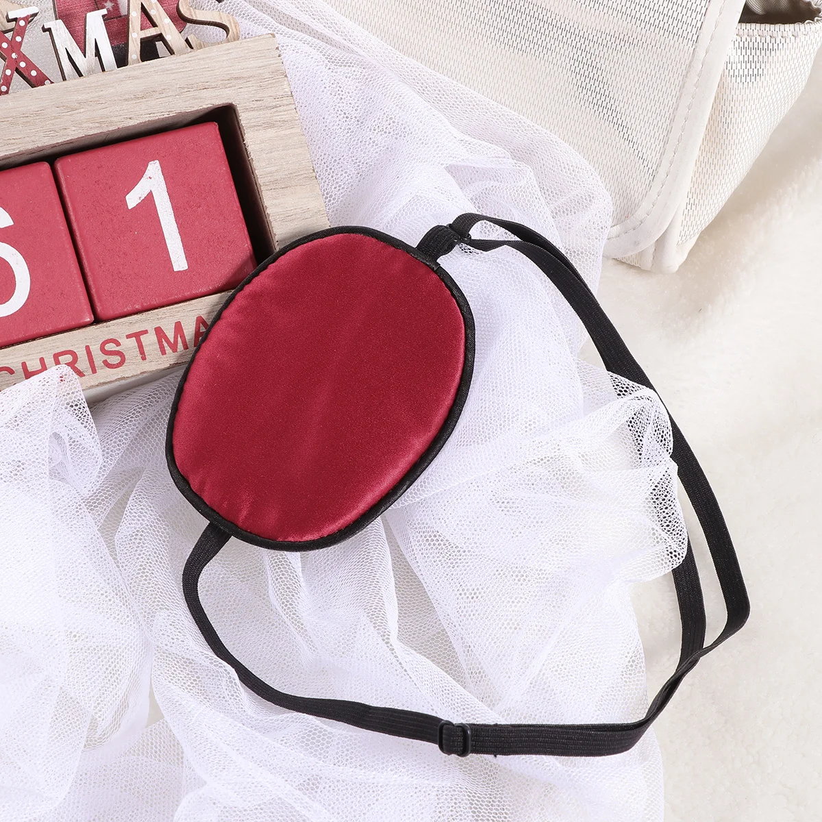 

Silk Adjustable Pirate Eye Patch Gentle Lazy Eye Mask for Amblyopia Strabismus Treatment Kids Adults Amblyopia Mask