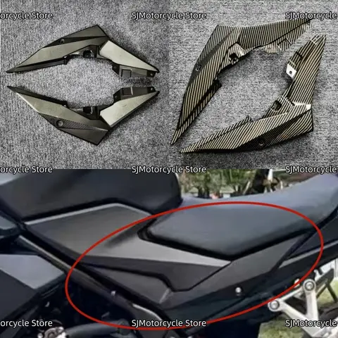왼쪽 오른쪽 시트 사이드 프레임 커버 페어링 벤치 커버 카울링 패널 Fit For HONDA CBR500R CB500F 2019-2023 CBR400R 2022-2023