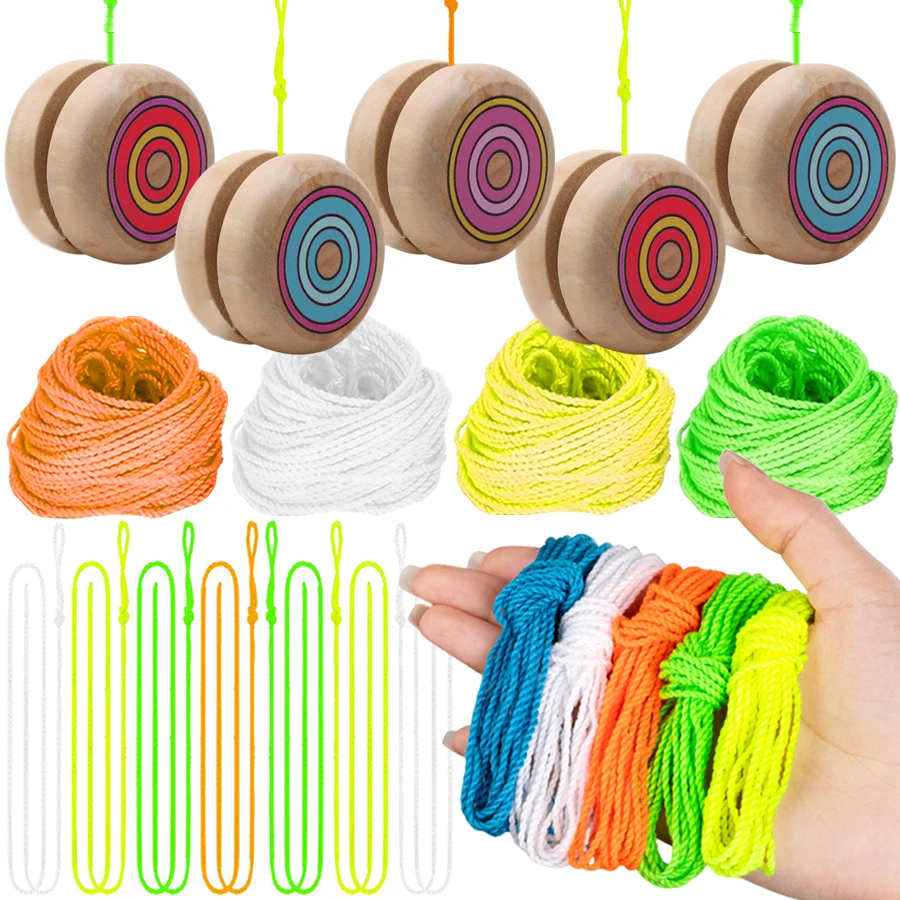 1Pc Wooden Yo-Yo Ba…