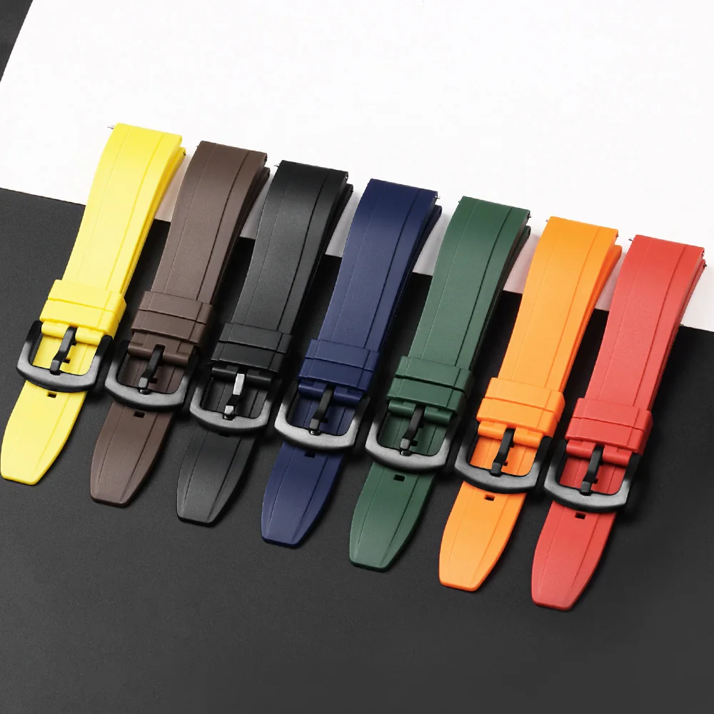 20mm 22mm 24mm Strap Silicone for Seiko Turtle Abalone Men Bracelet for Seiko 5 Skx Sports Rubber Wristband Quick Release Band