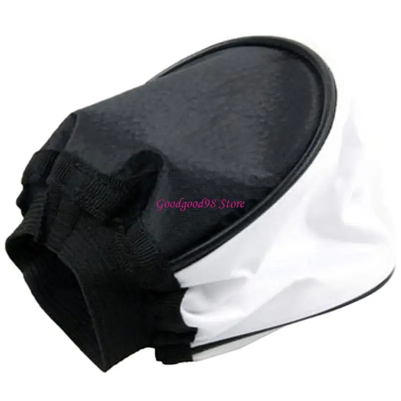 Picture 6: Flashes Bounce Diffuser Caps with Elastics Closures Softbox Diffuser for Camera Flashes W8EC