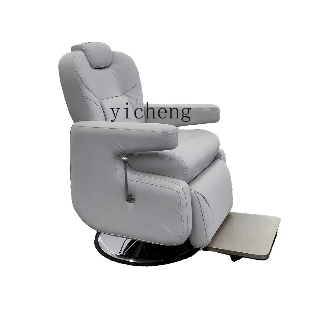 XL hair salon chair lifts large chassis hair cutting chair can recline physiotherapy chair