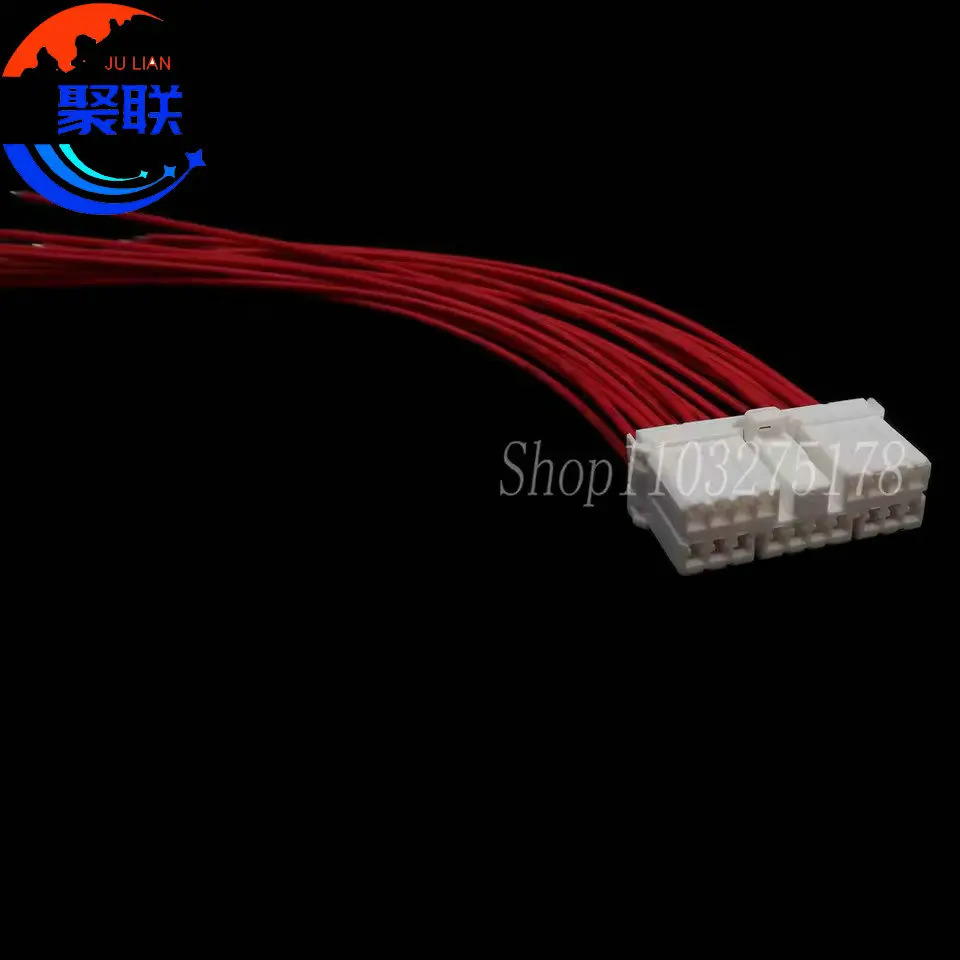 1Set 18Pin 174935-1 173853-1 368544-1 368509-1 Car Engine Cable Harness Connector Auto Male or Female Plug with 20cm Wires
