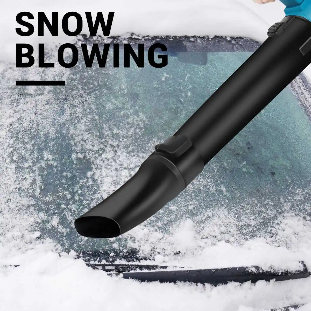 Drillpro  2000W  Electric Air Blower Cordless  for Makita 18V Battery Leaf Blower Electric Dust Snow Blower Garden Power Tool