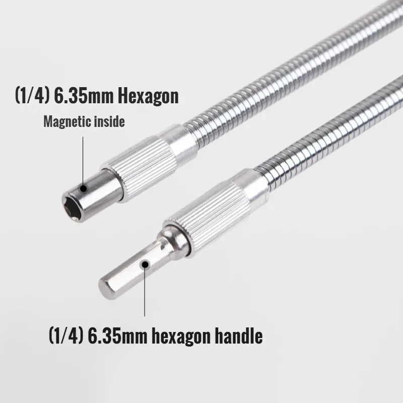 Metal Flexible Shaft Bits Extention Screwdriver Bits Holder Universal flexible Hose Cardan Shaft Electric Drill Power Rod Link