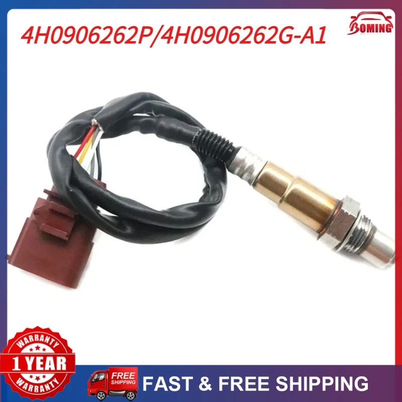 

4H0906262P 4H0906262G For Audi A8 RS7 S6 S7 S8 A8 RS7 Quattro 4.0L 2013-2018 New Upstream Air Fuel Ratio O2 Oxygen Lambda Sensor