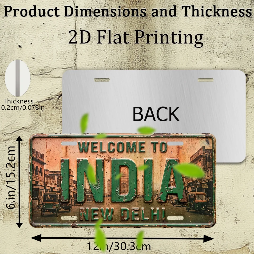 2D плоская печать, 1 шт., Ретр – обзор и цена Home Decor Delhi