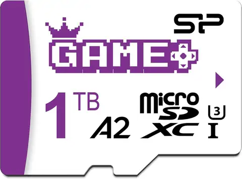 1TB Gaming MicroSDXC UHS-I U3 V30 A2 High-Speed Card with Adapter for Steam Deck, Nintendo Switch