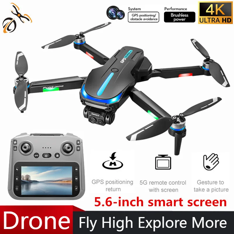 

NEW RG806 MAX RC Drone Obstacle Avoidance Aerial Photography 4K Dual Camera Quadcopter Gps Four-Axis Helicopter Drone Gift Toy
