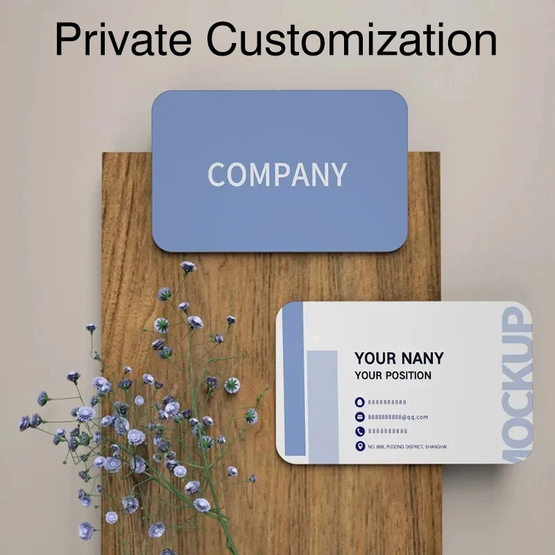 

Визитки на заказ с логотипом, двусторонняя печать, персонализированные визитки, креативные высококачественные персонализированные карты