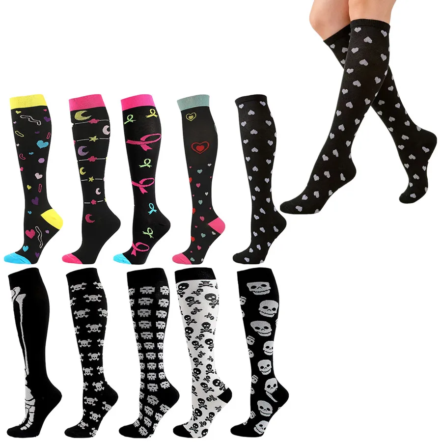 

1/10 Pairs Men Women Cycling Running Yoga Sport Compression Socks Athletic Football Basketball Rugby Hiking Tennis Skateboard